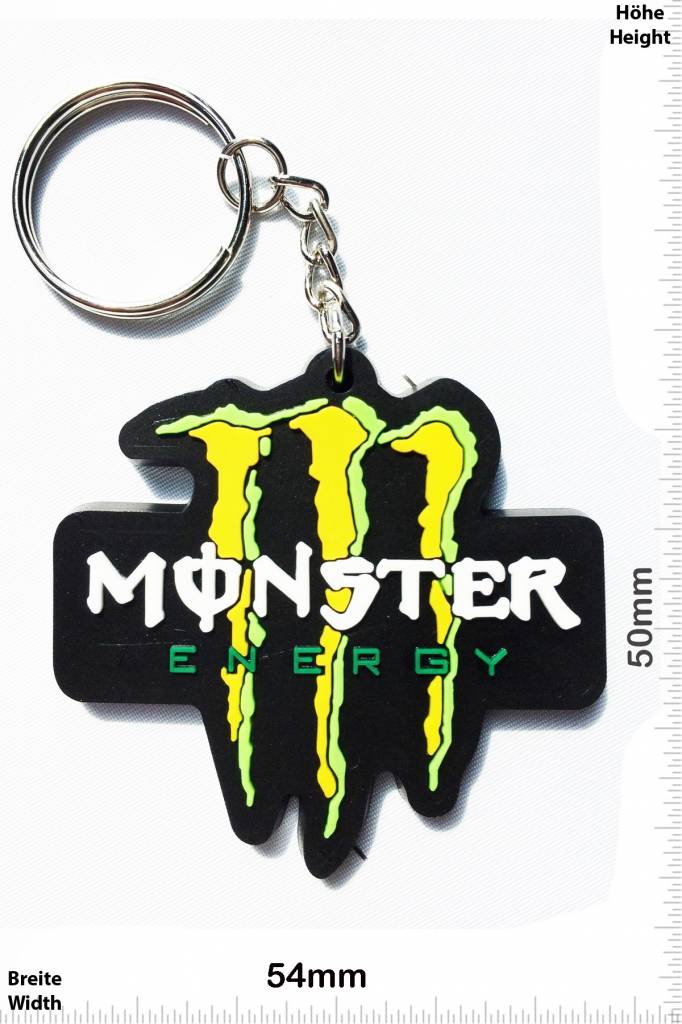 Monster Energy Monster Energy - green - Aufnäher Shop / Patch - Shop -  größter weltweit - Patch Aufnäher Schlüsselanhänger Aufkleber