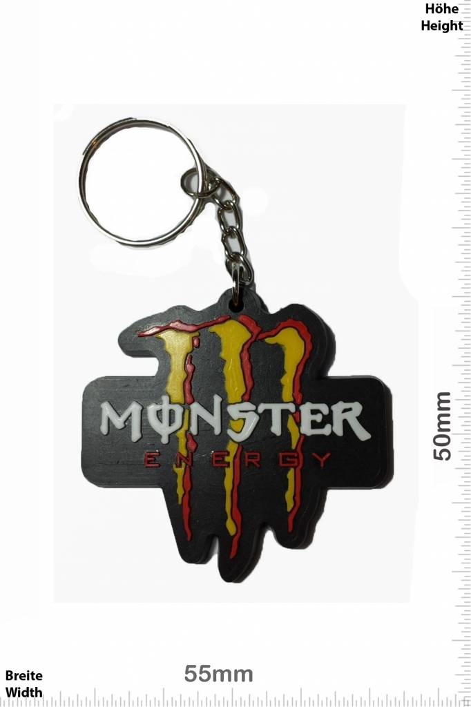 Monster Energy Monster Energy - red - Aufnäher Shop / Patch - Shop