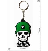 Monster Energy Metal Mulisha - Skull - Totenkopf - green - front