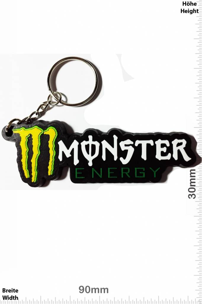 Monster Energy Monster Energy -long green - Patch Keychains