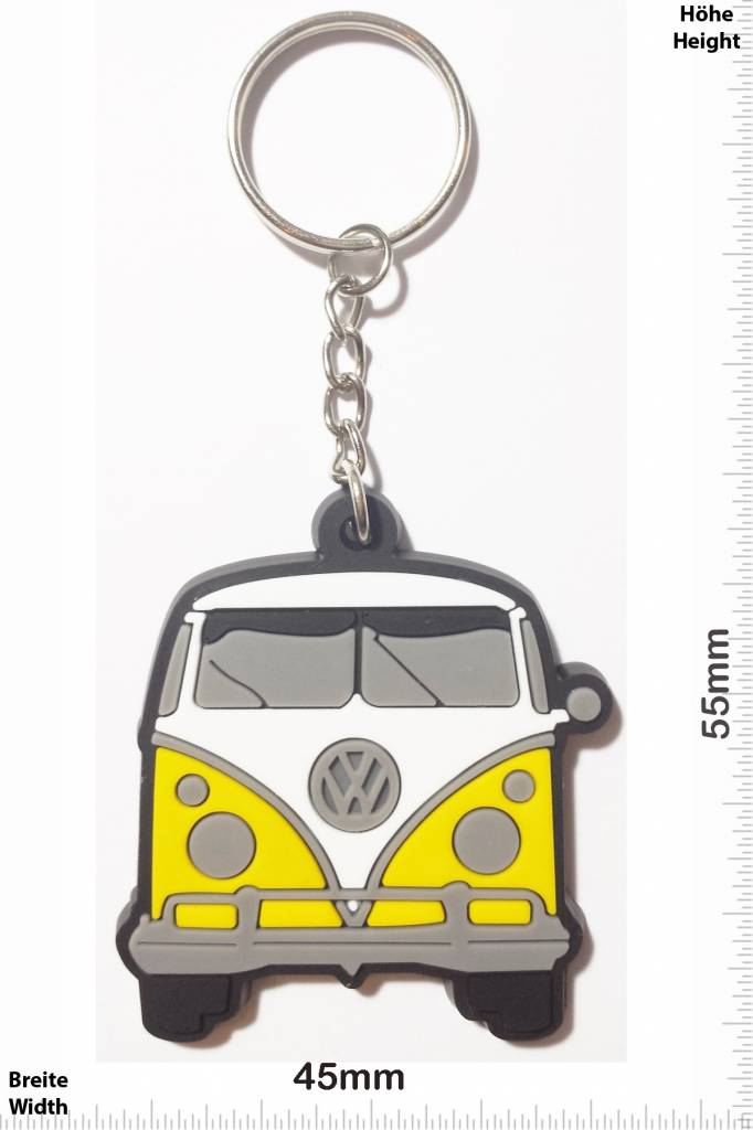 VW VW Bus - Bully - front - yellow - vintage