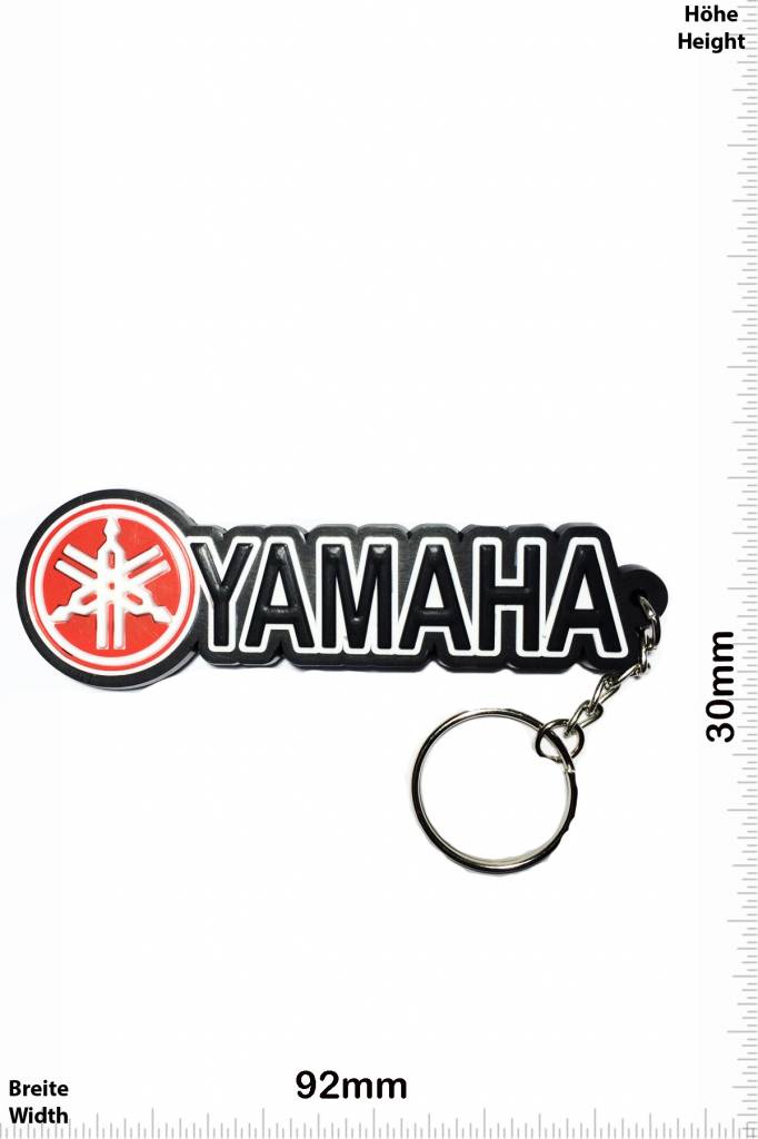 Yamaha Yamaha - Schrift -   schwarz  rot