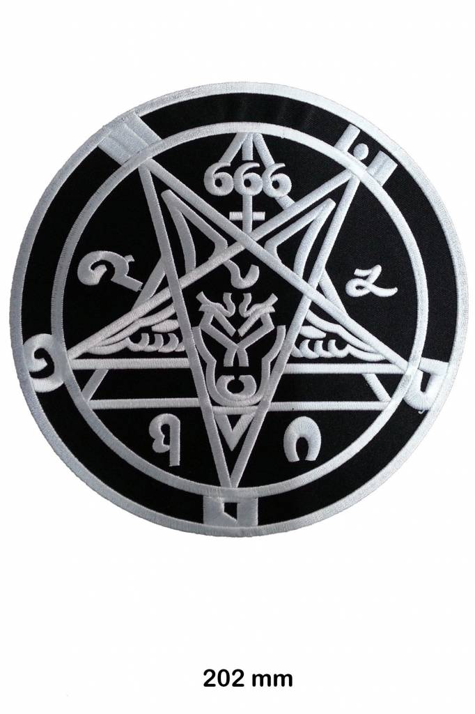 Pentagramm Pentagram - 666 - 20 cm - BIGSpirit