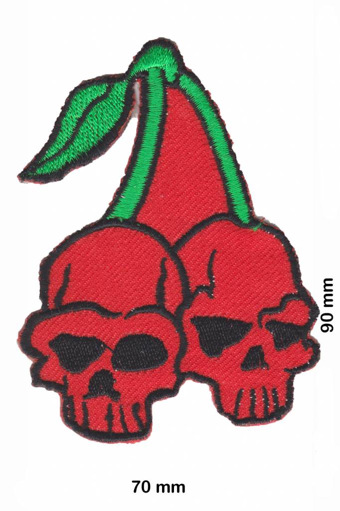 Oldschool Skull -Cherry - Kirsche - Oldschool