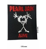 Pearl Jam - Patch - Back Patches - Patch Keychains Stickers - giga 