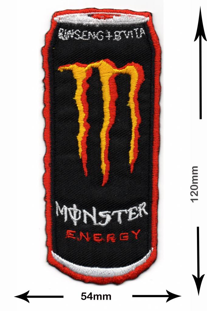 Monster Energy (Rot) - Aufkleber