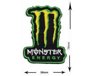Monster Energy - Patch - Aufnäher - Aufnäher Shop / Patch - Shop