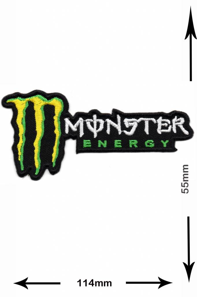 Monster Energy Drink M.  - gelb grün