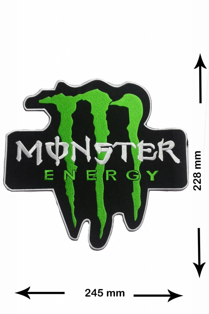 Monster Energy Drink - green - 24 cm - BIG