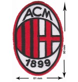 A.C. Mailand A.C. Mailand - A.C. Milan - Associazione Calcio Milan - i Rossoneri (The Red and Blacks) il Diavolo (The Devil) Casciavit  -  Soccer