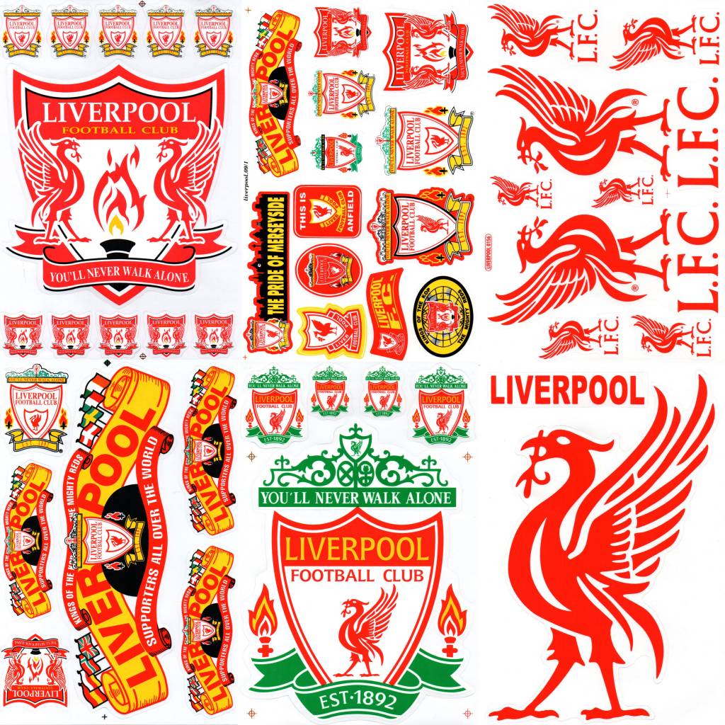 F4 Bogen 6 Aufkleberbogen F4 Fc Liverpool You Ll Never Walk Alone The Reds Football Club Uk Soccer Fussball Aufnaher Shop Patch Shop Grosster Weltweit Patch Aufnaher Schlusselanhanger Aufkleber