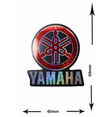 Yamaha Yamaha - 2 pieces  - glitter effect - red  -