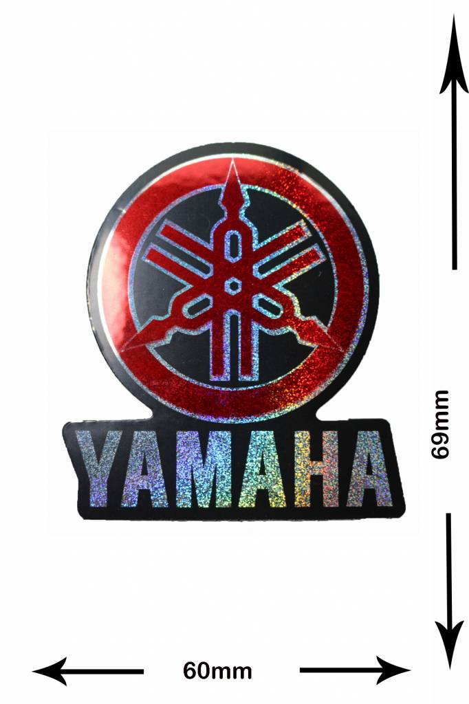 Yamaha Yamaha - 2 pieces  - glitter effect - red  -