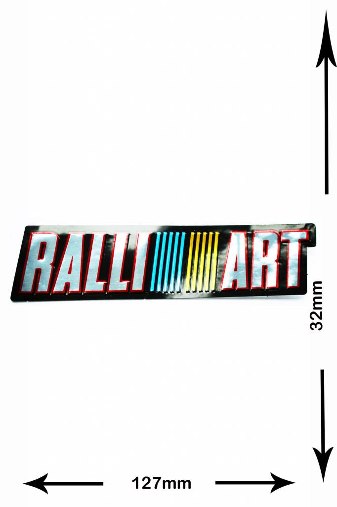 #Mix Ralli Art - 2 pieces  - metal effect -