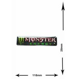 Monster Energy Energy Drink  M. - 2 pieces  - metal effect - green - green -