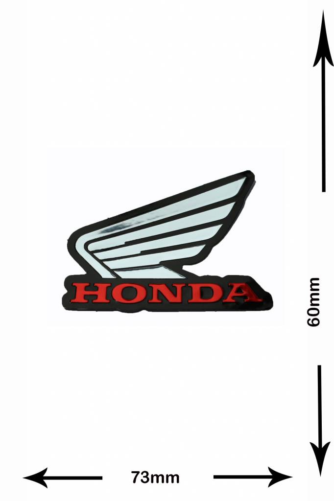 Honda HONDA - 2 pieces  - metal effect -