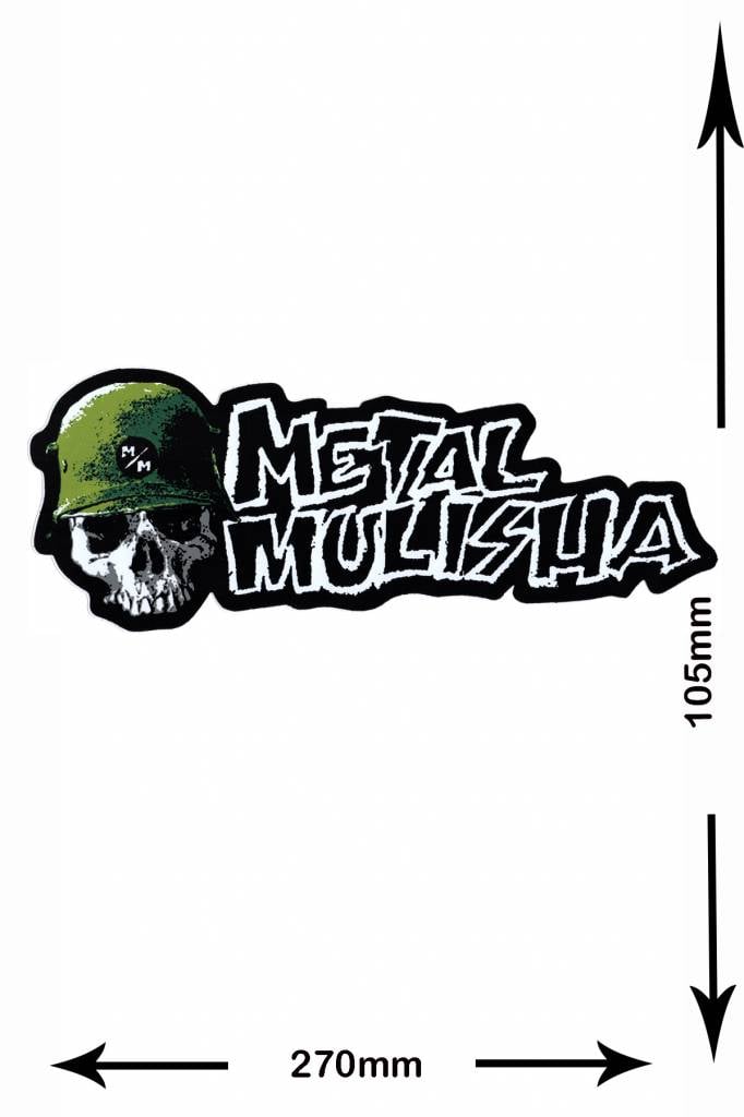 Monster Energy Metal Mulisha - 2 pieces  -