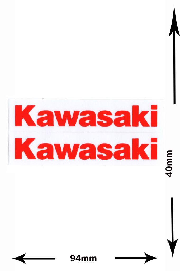 Kawasaki - Patch - patch posteriore