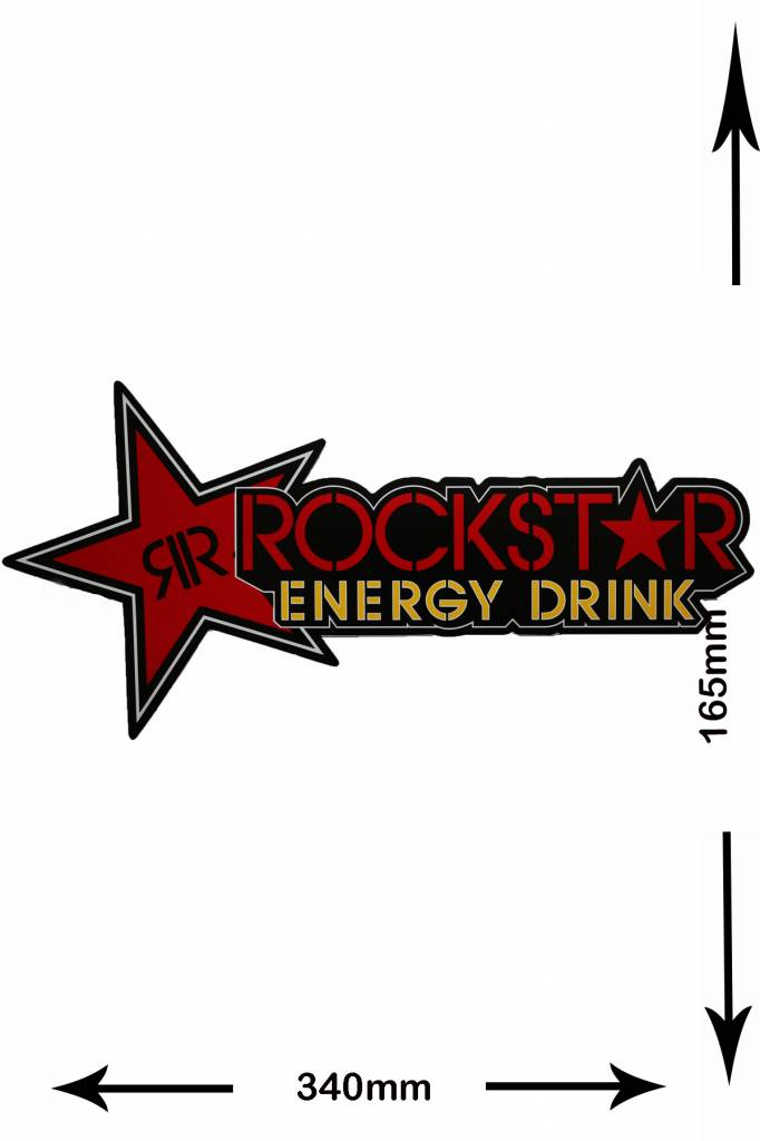 Rockstar Rockstar Energy Drink  - red - 2 pieces  - BIG