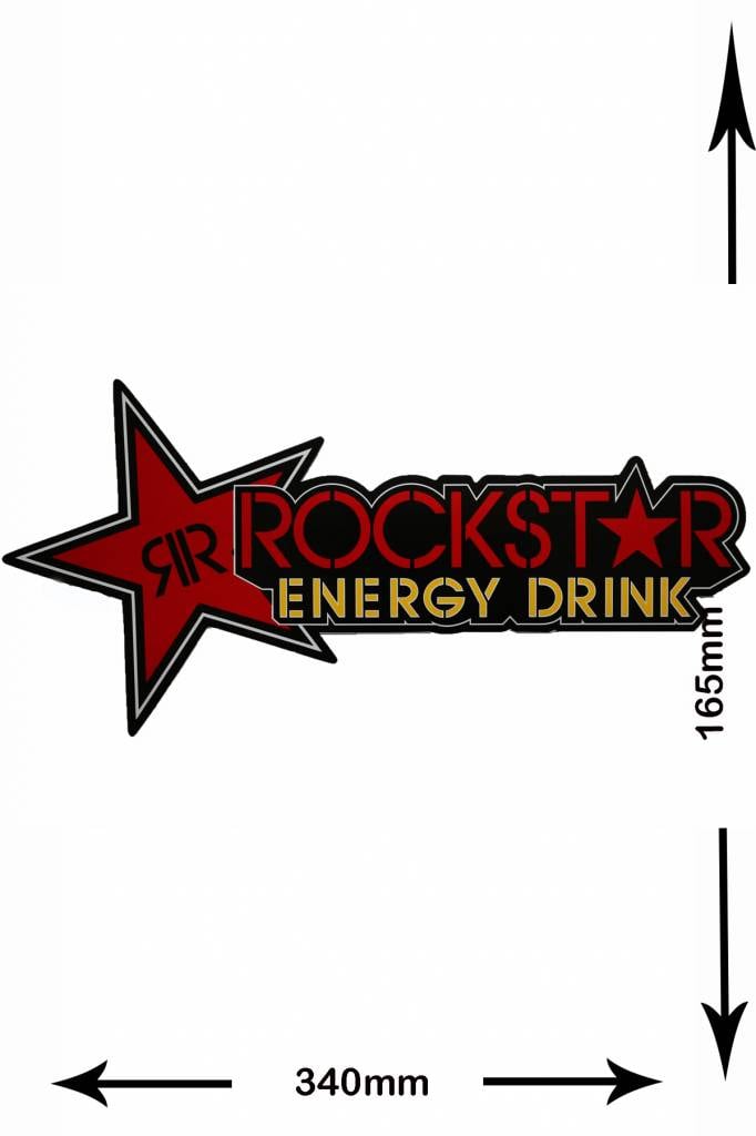 Rockstar Rockstar Energy Drink  - rot - red - 2 Stück  - BIG