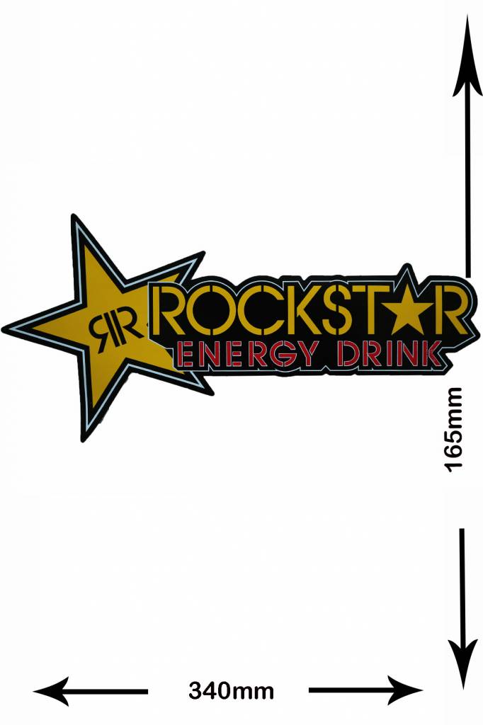 Rockstar Rockstar Energy Drink  - gelb - yellow - 2 Stück  - BIG