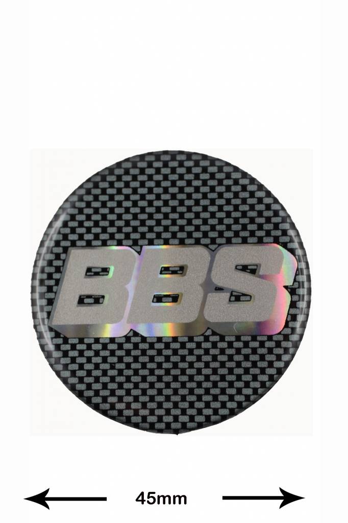 #Mix BBS - 4 Set - for wheels - 3D Sticker  -