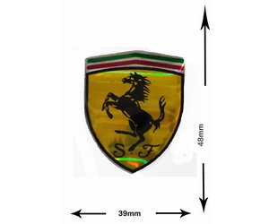 Ferrari - Patch - Aufnäher - Aufnäher Shop / Patch - Shop - größter  weltweit - Patch Aufnäher Schlüsselanhänger Aufkleber