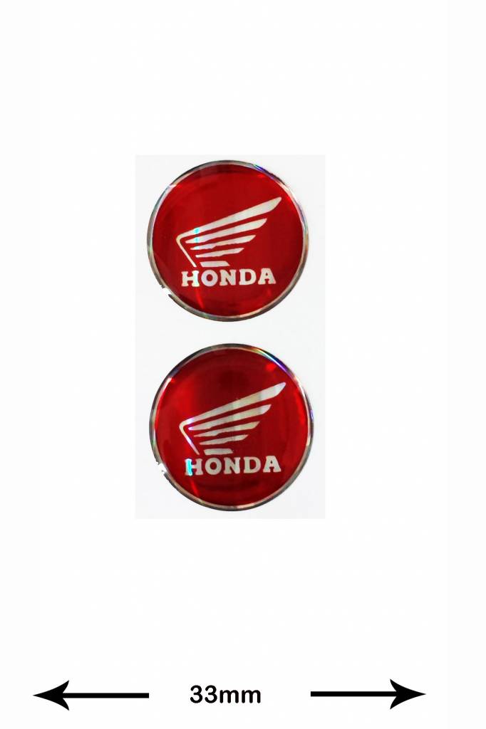 Honda Honda - 3D 2 pieces - red