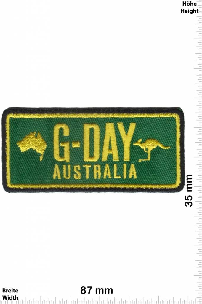 Australia G-Day - Australia - grün - Australien