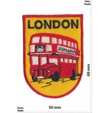 England London - Coat of Arms - Double Decker Bus- UK