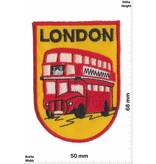 England London - Wappen - Doppeldeckerbus - UK