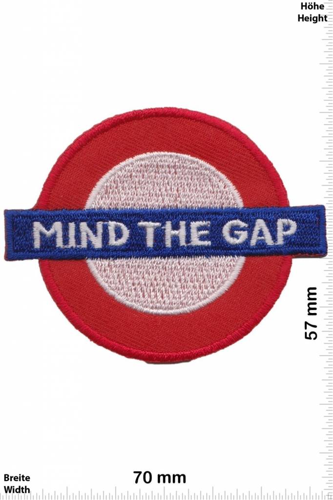 England Mind the Gap -  London Undergrund  - UK
