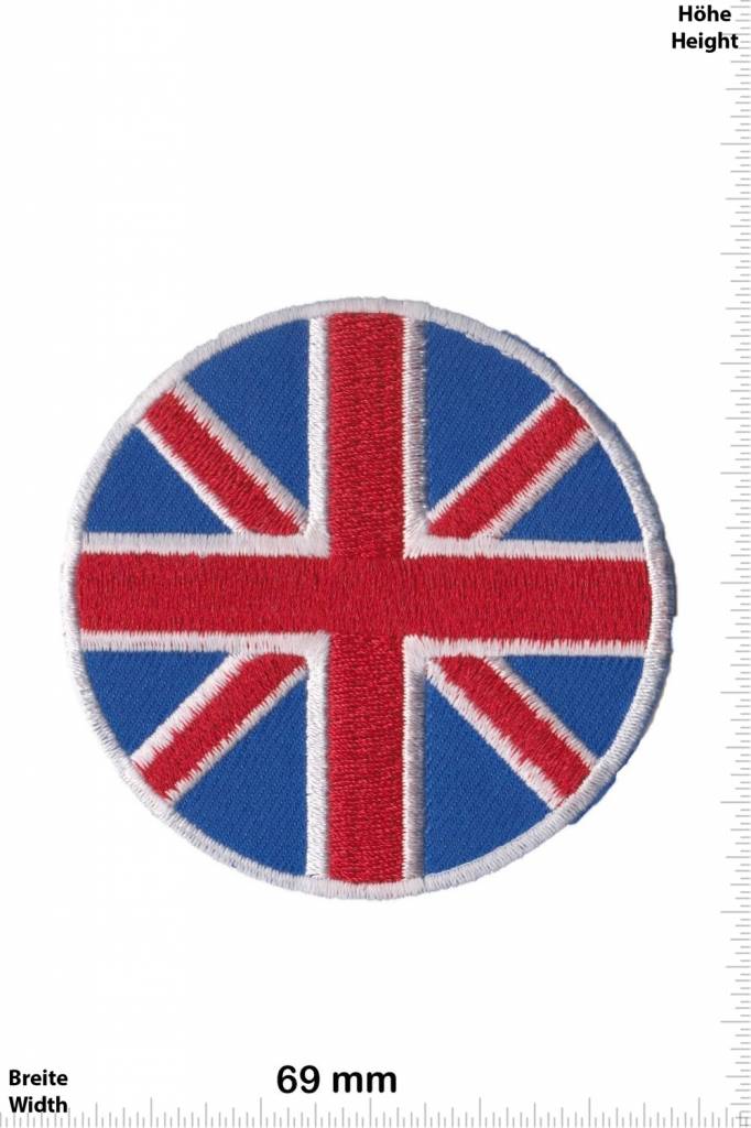 England Union Jack - round - UK