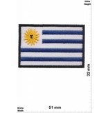 Uruguays  2 Stück - Flagge Uruguays - klein