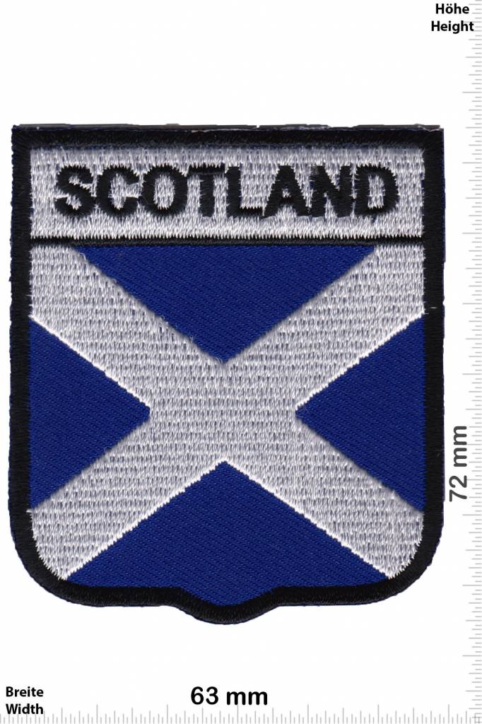 Scotland Schottland - Flagge - Wappen- Scotland