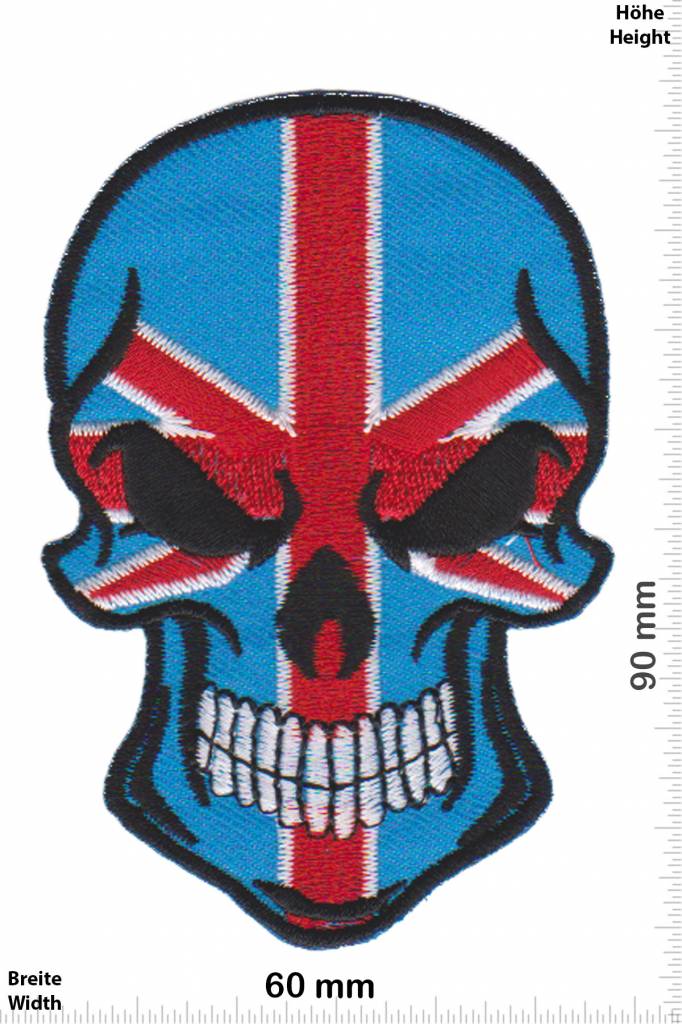 England Totenkopf  - UK - Union Jack