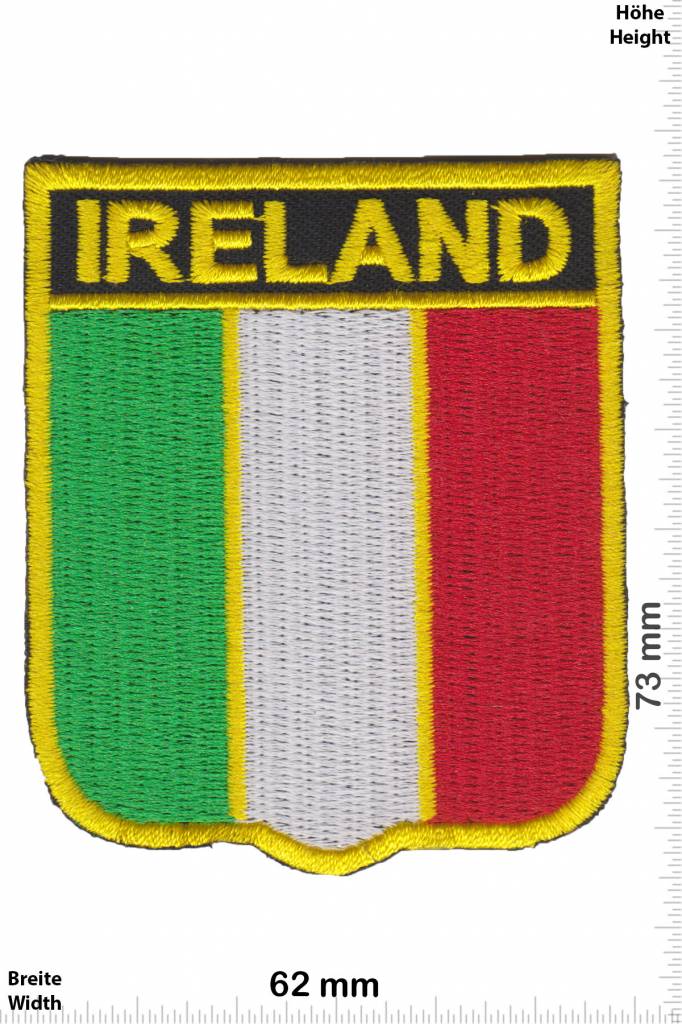 Ireland  Irland - Flagge - Wappen- Ireland