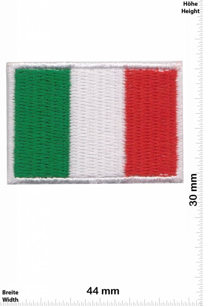 Italy  2 Piece - Flag Italy - 2 Stück - Flagge Italien  - klein - Flag