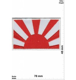 Japan Kyokujitsuki - half - Flagge der aufgehenden Sonne - Rising Sun Flag - Flag