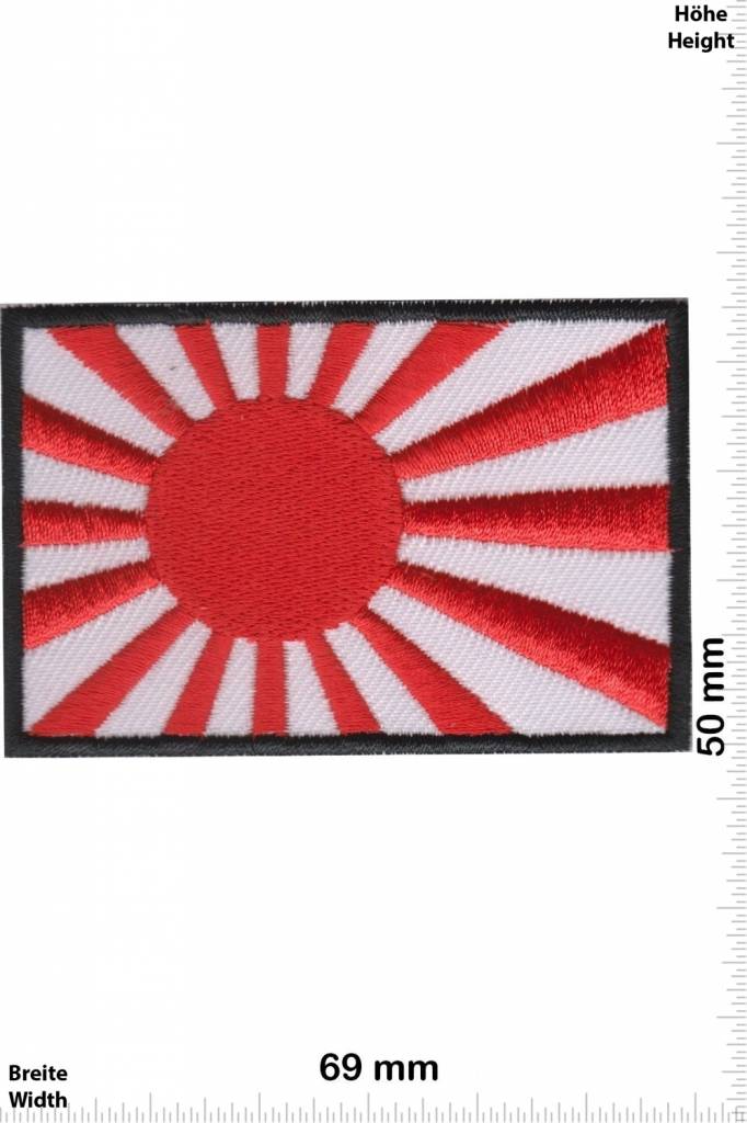 Japan Kyokujitsuki - Flagge der aufgehenden Sonne - Rising Sun Flag - japanische Militärflagge - Flag