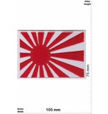 Japan Kyokujitsuki - Flagge der aufgehenden Sonne - BIG - weiss - Rising Sun Flag