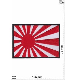 Japan Kyokujitsuki - Flagge der aufgehenden Sonne  - BIG - schwarz - Rising Sun Flag