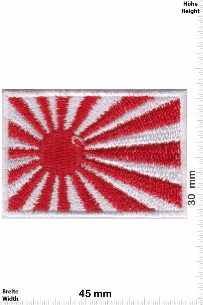 Japan 2 Piece ! Flag -  Kyokujitsuki - Rising Sun Flag - small