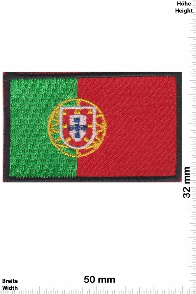 Portugal  2 Piece - Flag Portugal - 2 Stück - Flagge Portugal  - klein - Flag