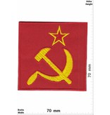 Russia Flagge - Sowjetunion -Soviet Union- Hammer und Sichel