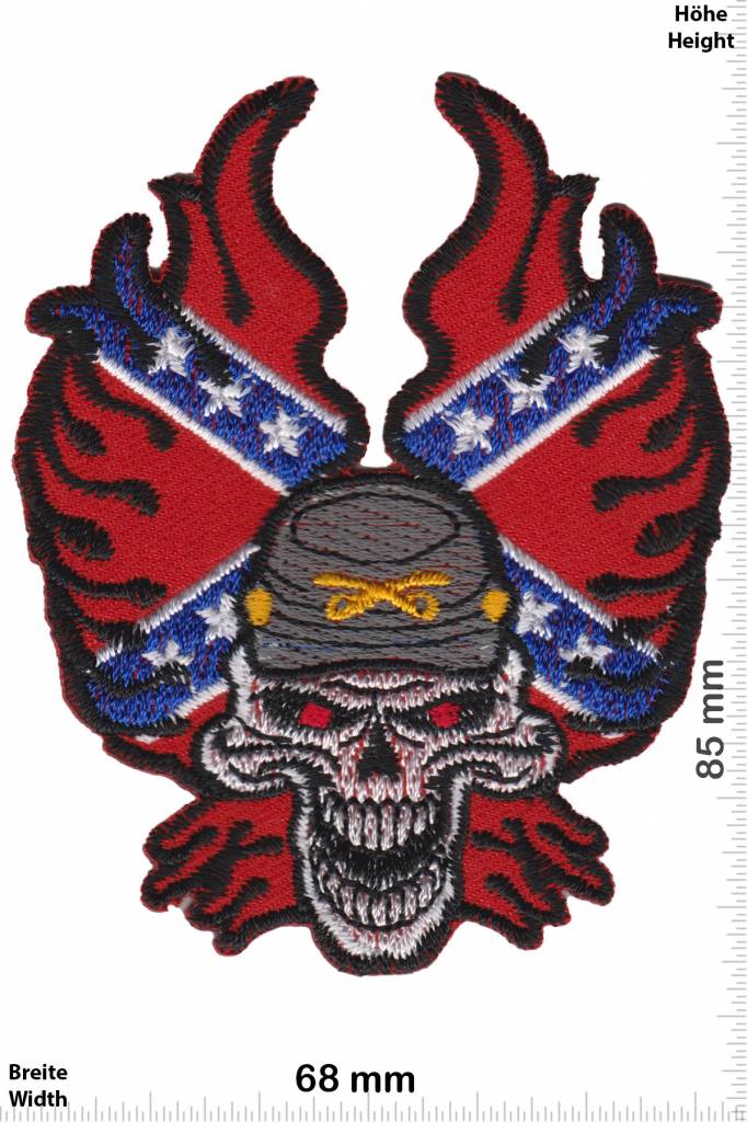 Southern Southern - Südstaaten -Totenkopf