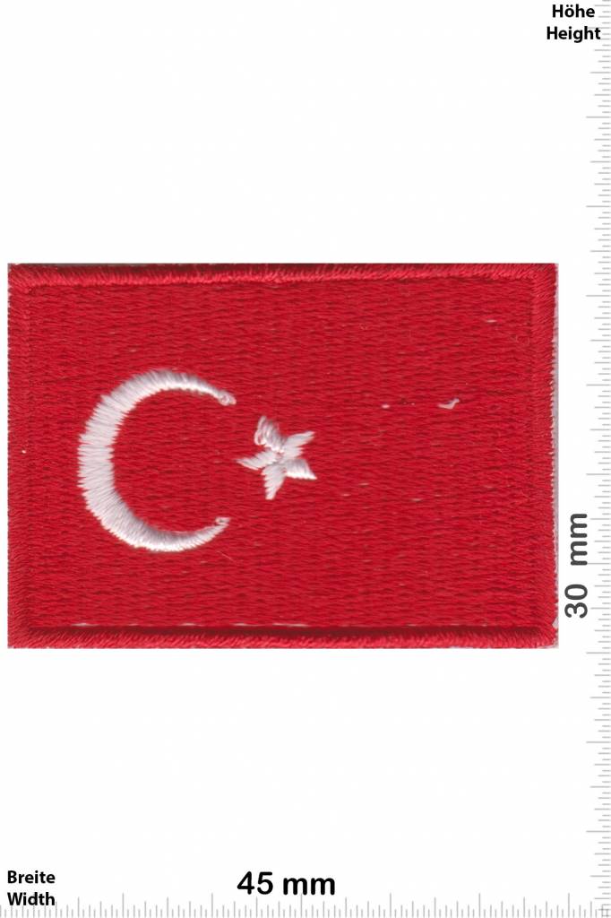 Turkey 2 Stück ! Flagge - Türkei - Turkey - klein
