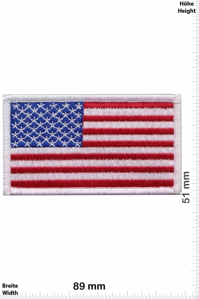 USA USA Flag - Flagge Amerika - weiss