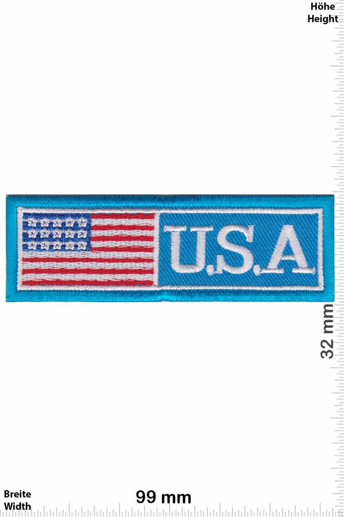 USA USA Flag- blue- small