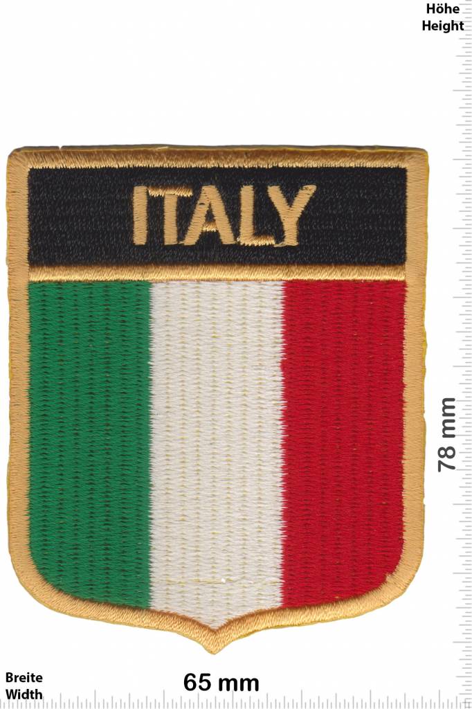 Italy Italien - Italy - Wappen  - Flagge